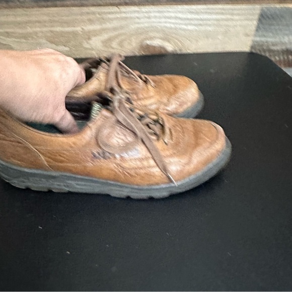 Mephisto Rush Brown "Desert" Womens Leather Lace-up Walking Shoes size 7.5 - Picture 4 of 8